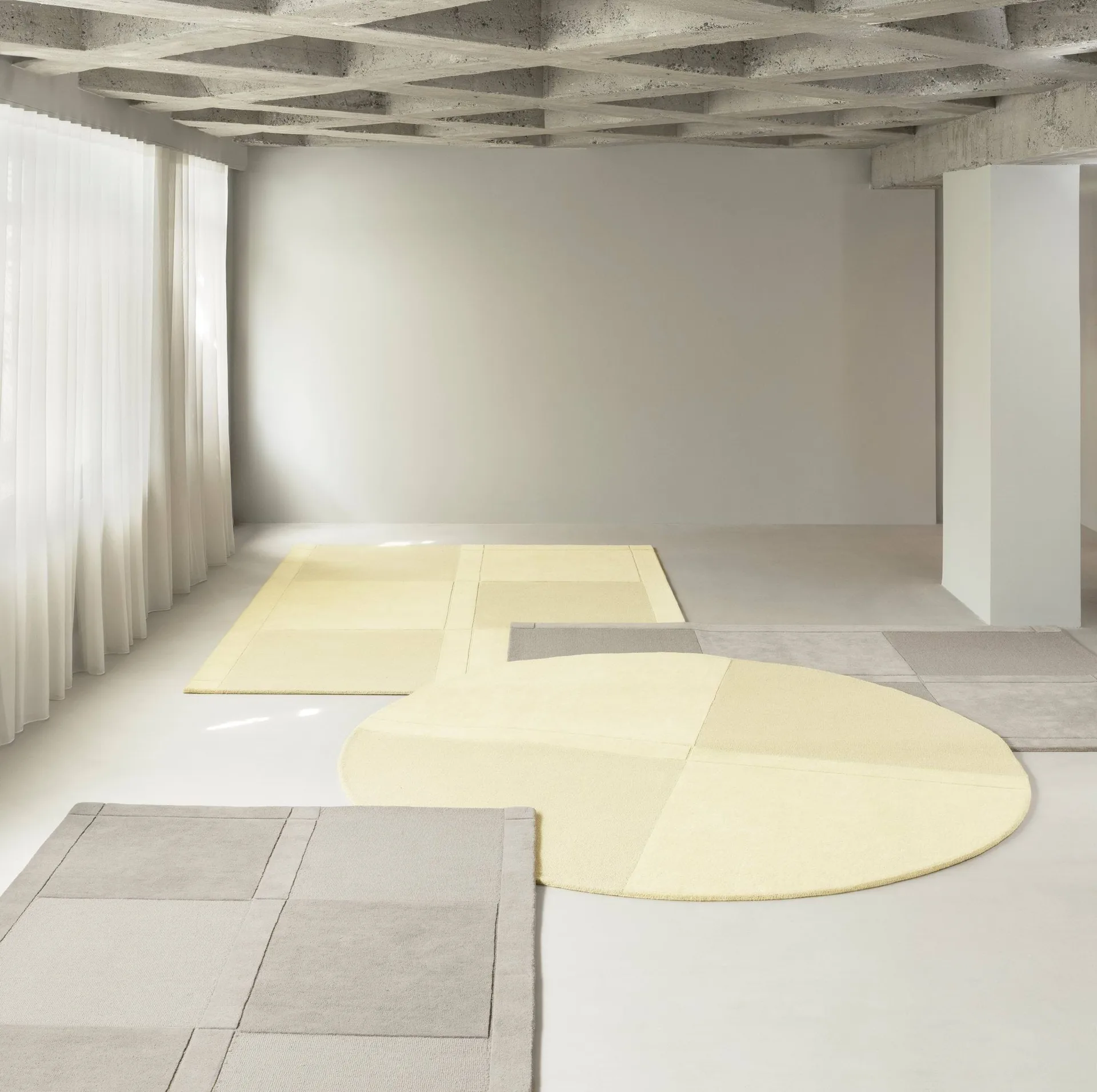 Level χαλί από μαλλί, Warm grey, 170x240 cm Normann Copenhagen