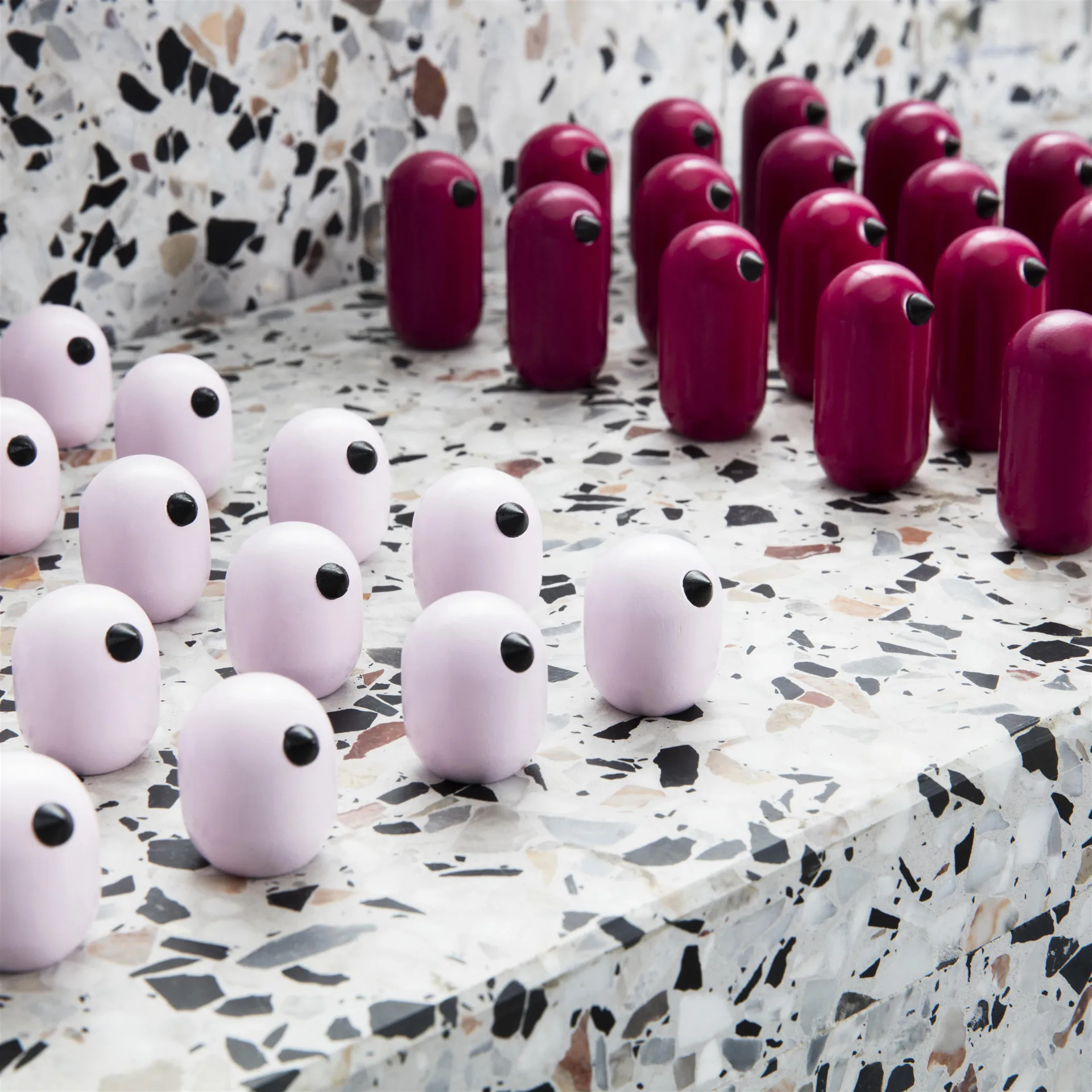 Little Bird χρώμα, τριανταφυλλί, 3 cm Normann Copenhagen