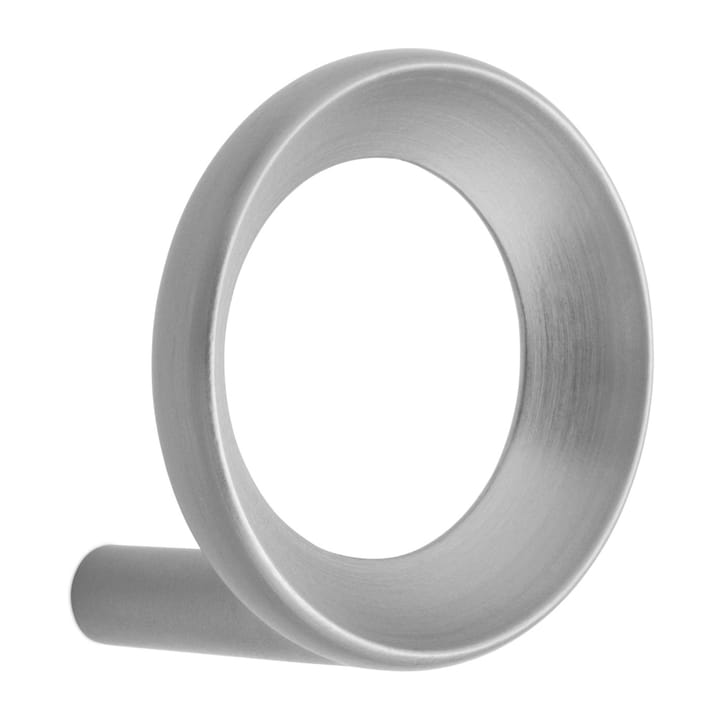 Μικρός γάντζος Loop Ø4,4 cm - Brushed Zinc - Normann Copenhagen