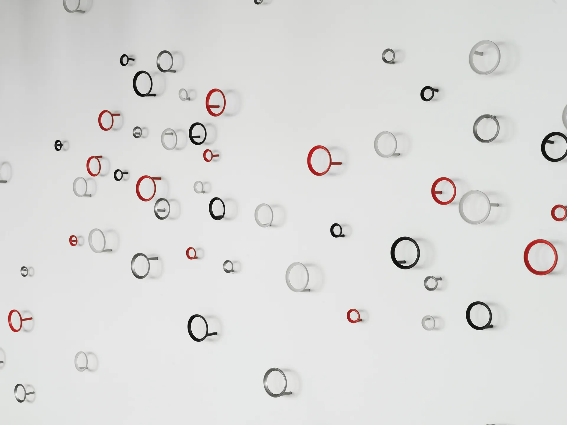 Μεσαίος γάντζος Loop Ø7,8 cm, Red Normann Copenhagen