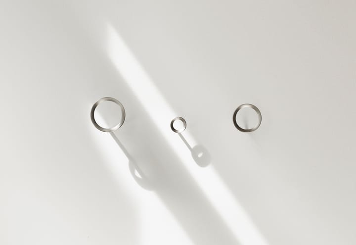 Μεγάλος γάντζος Loop Ø9,4 cm, Brushed Zinc Normann Copenhagen