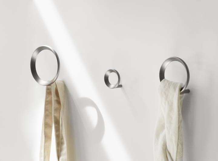 Μεγάλος γάντζος Loop Ø9,4 cm, Brushed Zinc Normann Copenhagen