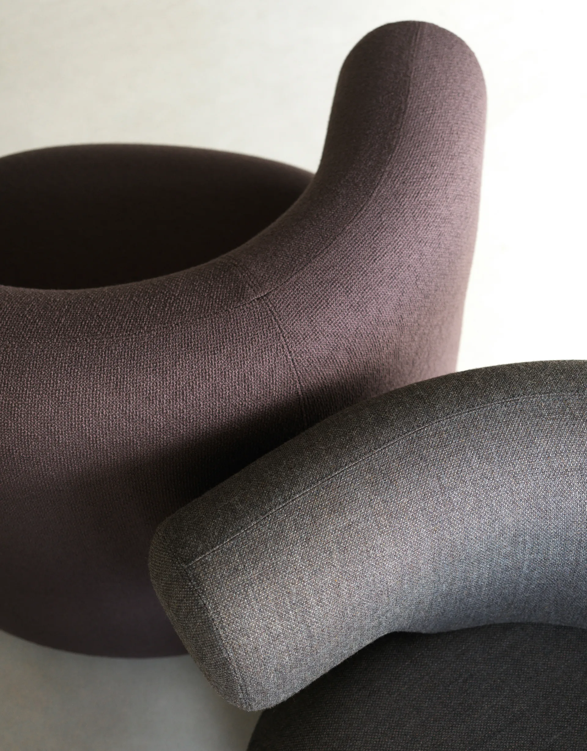Πολυθρόνα lounge Burra w. Return, Yoredale UDA06 Normann Copenhagen