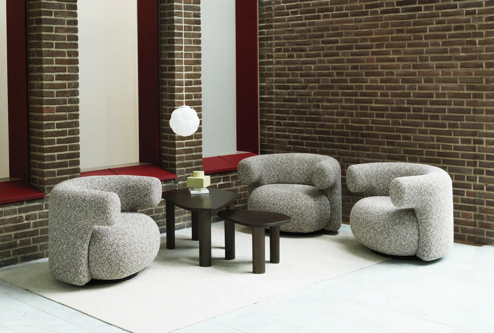 Πολυθρόνα lounge Burra w. Return, Zero 0011 Normann Copenhagen