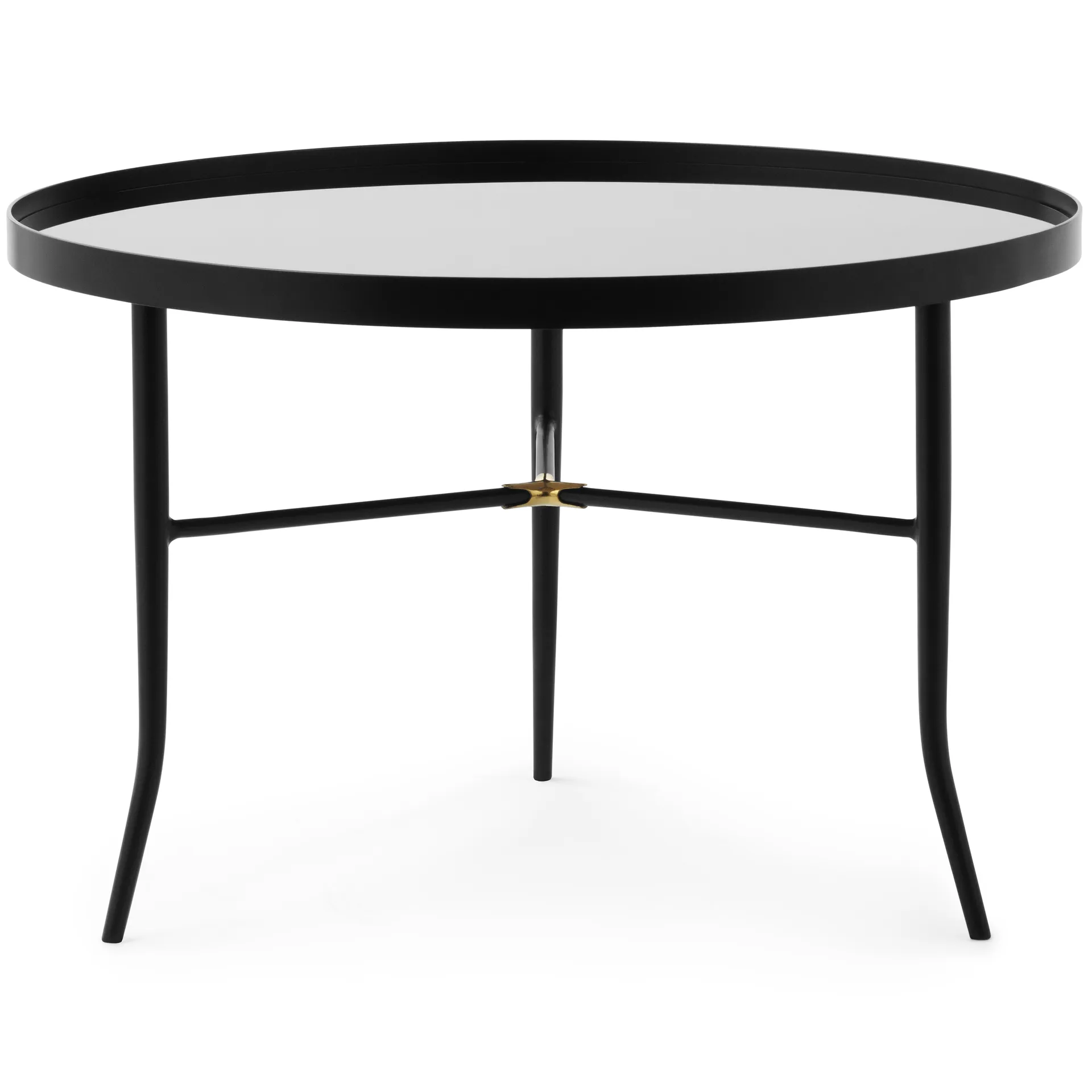 Τραπέζι Lug Ø68 εκ, μαύρο Normann Copenhagen