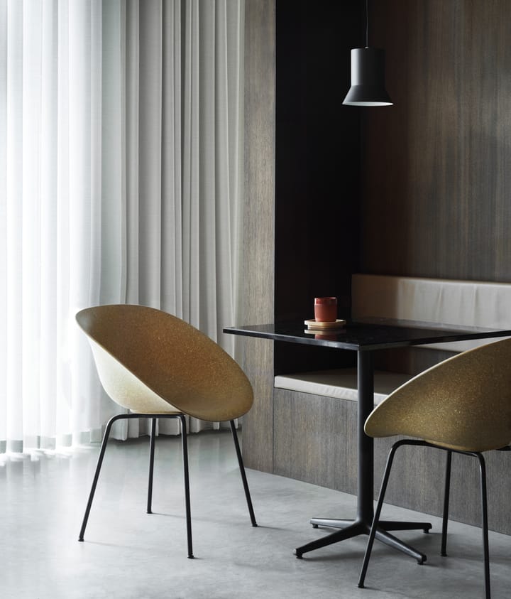 Πολυθρόνα Mat Armchair, Hemp-black steel Normann Copenhagen