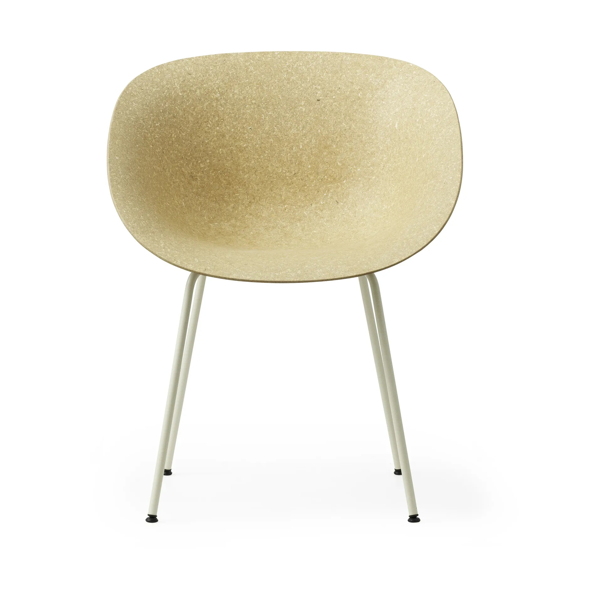Πολυθρόνα Mat Armchair, Hemp-cream steel Normann Copenhagen