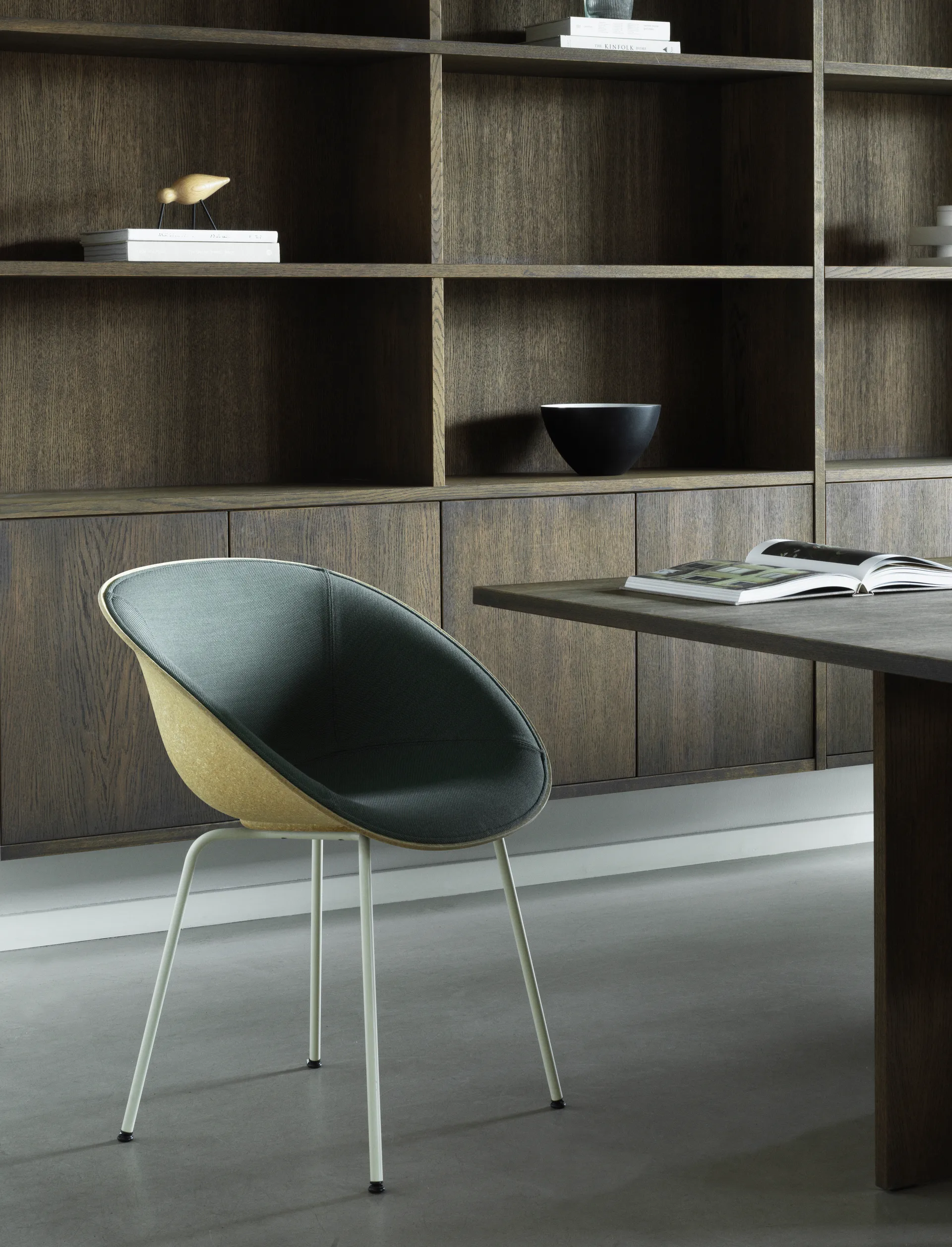 Πολυθρόνα Mat Armchair, Hemp-cream steel Normann Copenhagen