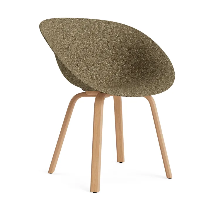 Πολυθρόνα Mat Armchair - Seaweed-beech - Normann Copenhagen