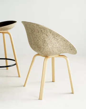 Πολυθρόνα Mat Armchair - Seaweed-beech - Normann Copenhagen