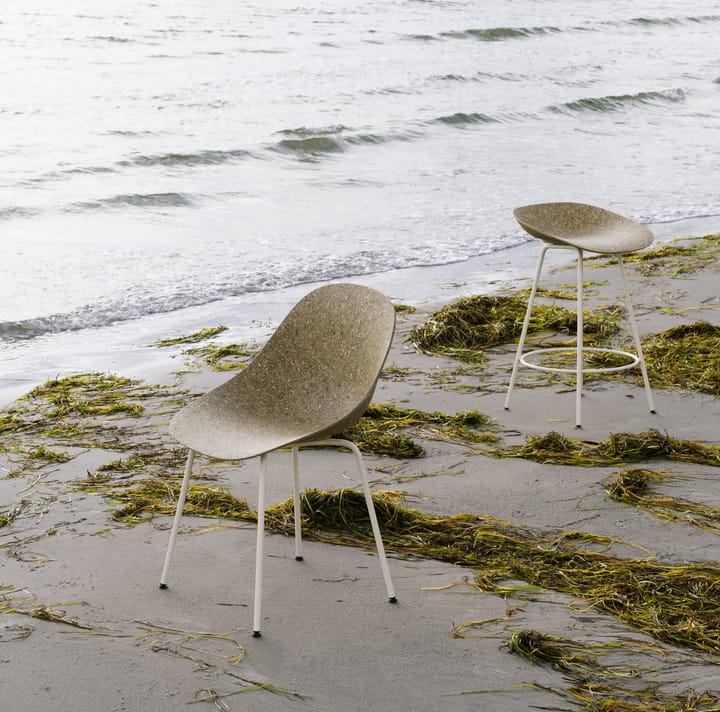 Σκαμπό Μπαρ Mat Barstool 65 εκ., Seaweed-cream steel Normann Copenhagen