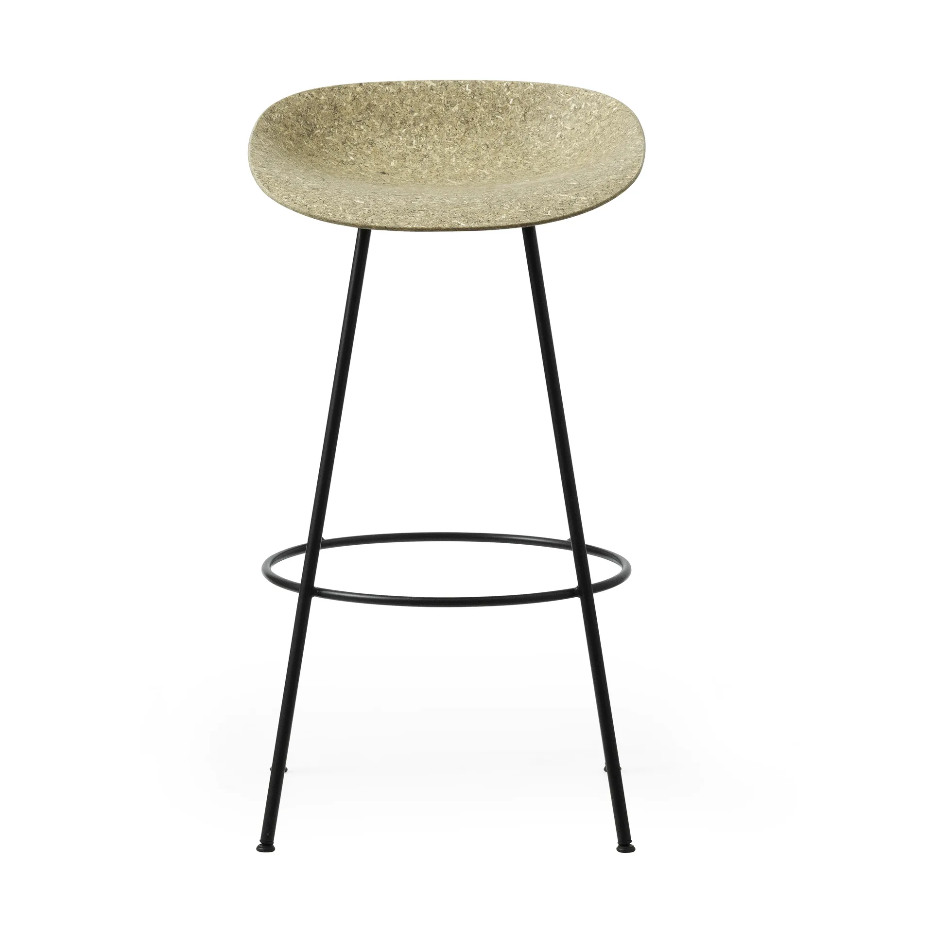 Σκαμπό Μπαρ Mat Barstool 75 εκ., Seaweed-black steel Normann Copenhagen