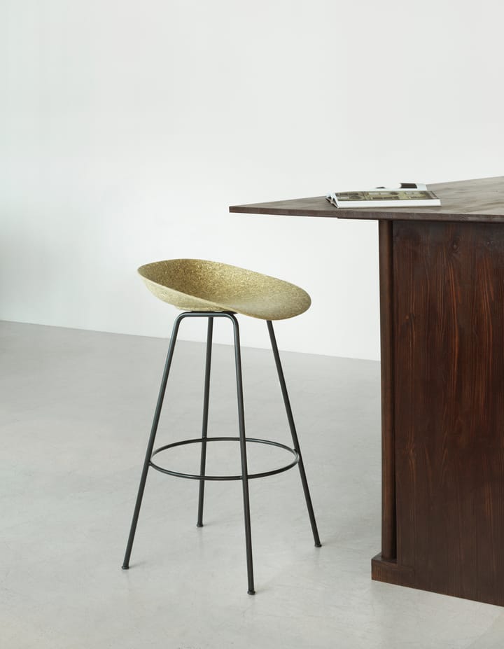 Σκαμπό Μπαρ Mat Barstool 75 εκ., Seaweed-black steel Normann Copenhagen