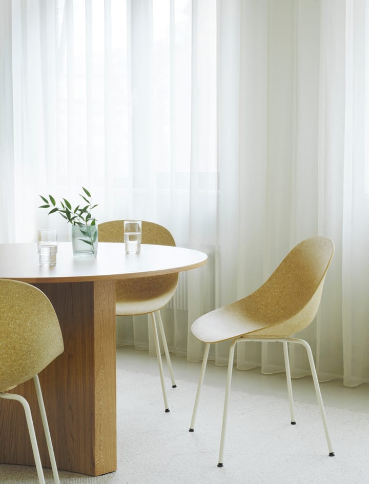 Καρέκλα Mat Chair, Hemp-cream steel Normann Copenhagen