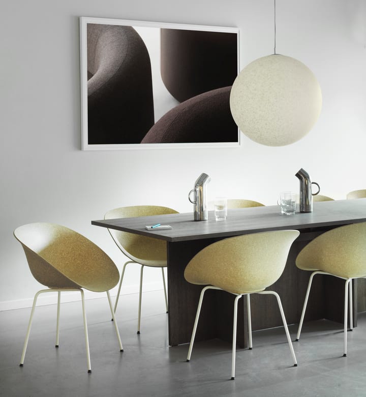 Καρέκλα Mat Chair, Hemp-cream steel Normann Copenhagen