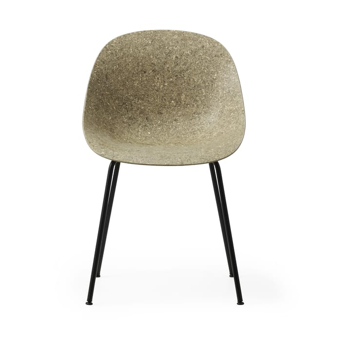 Καρέκλα Mat Chair, Seaweed-black steel Normann Copenhagen