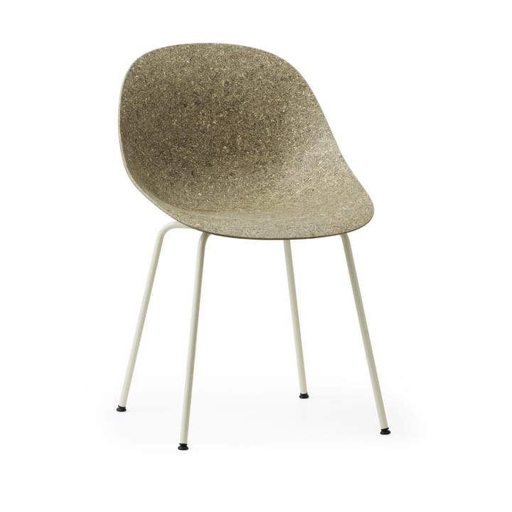 Καρέκλα Mat Chair - Seaweed-cream steel - Normann Copenhagen