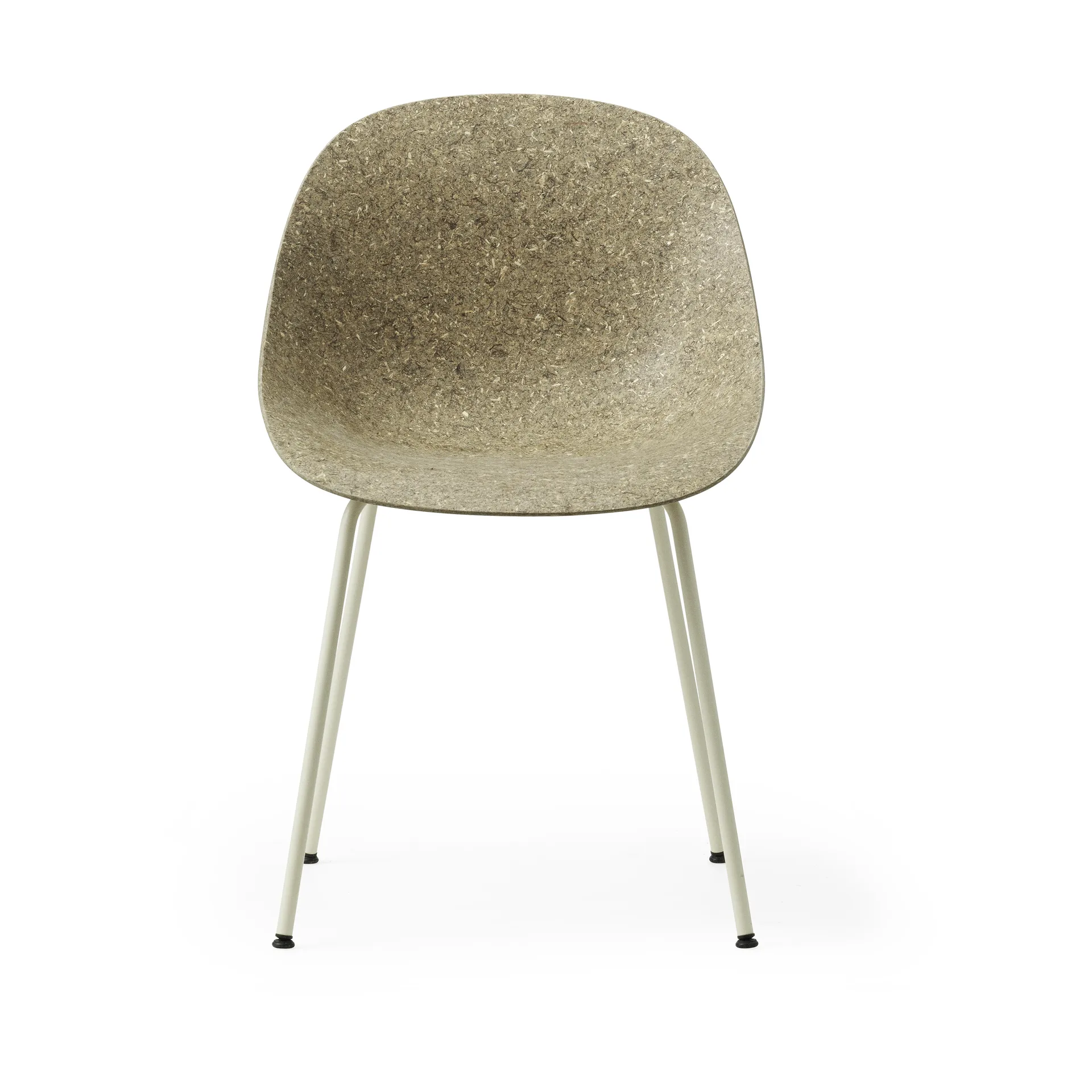 Καρέκλα Mat Chair, Seaweed-cream steel Normann Copenhagen