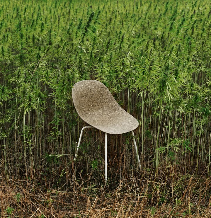 Καρέκλα Mat Chair, Seaweed-cream steel Normann Copenhagen