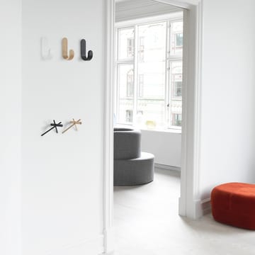 Normann Sticks κρεμάστρα - μαύρο διπλή συσκευασία - Normann Copenhagen