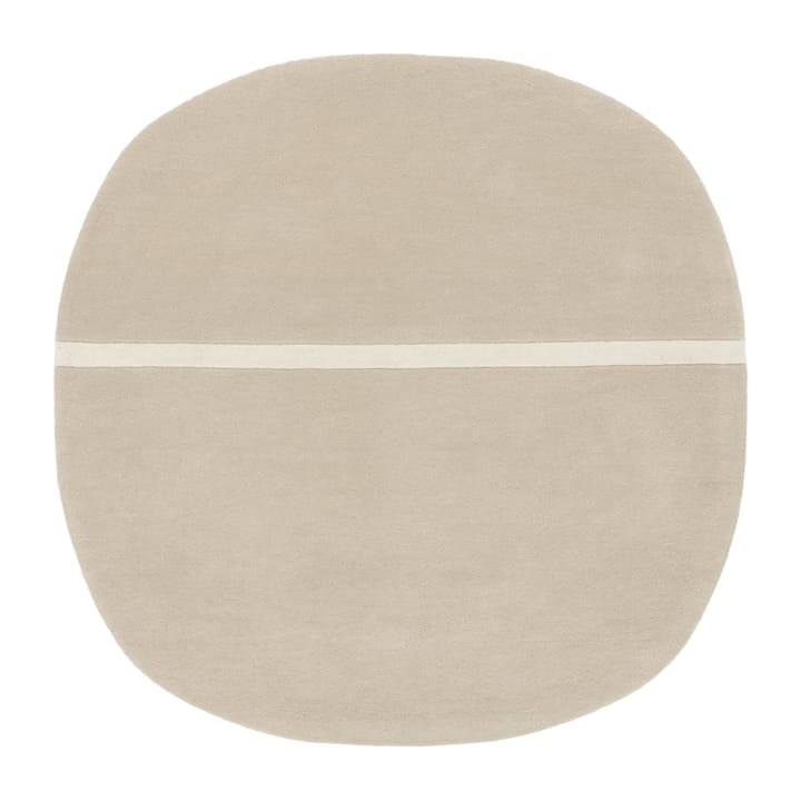 Oona χαλάκι 140x140 cm - Άμμος - Normann Copenhagen