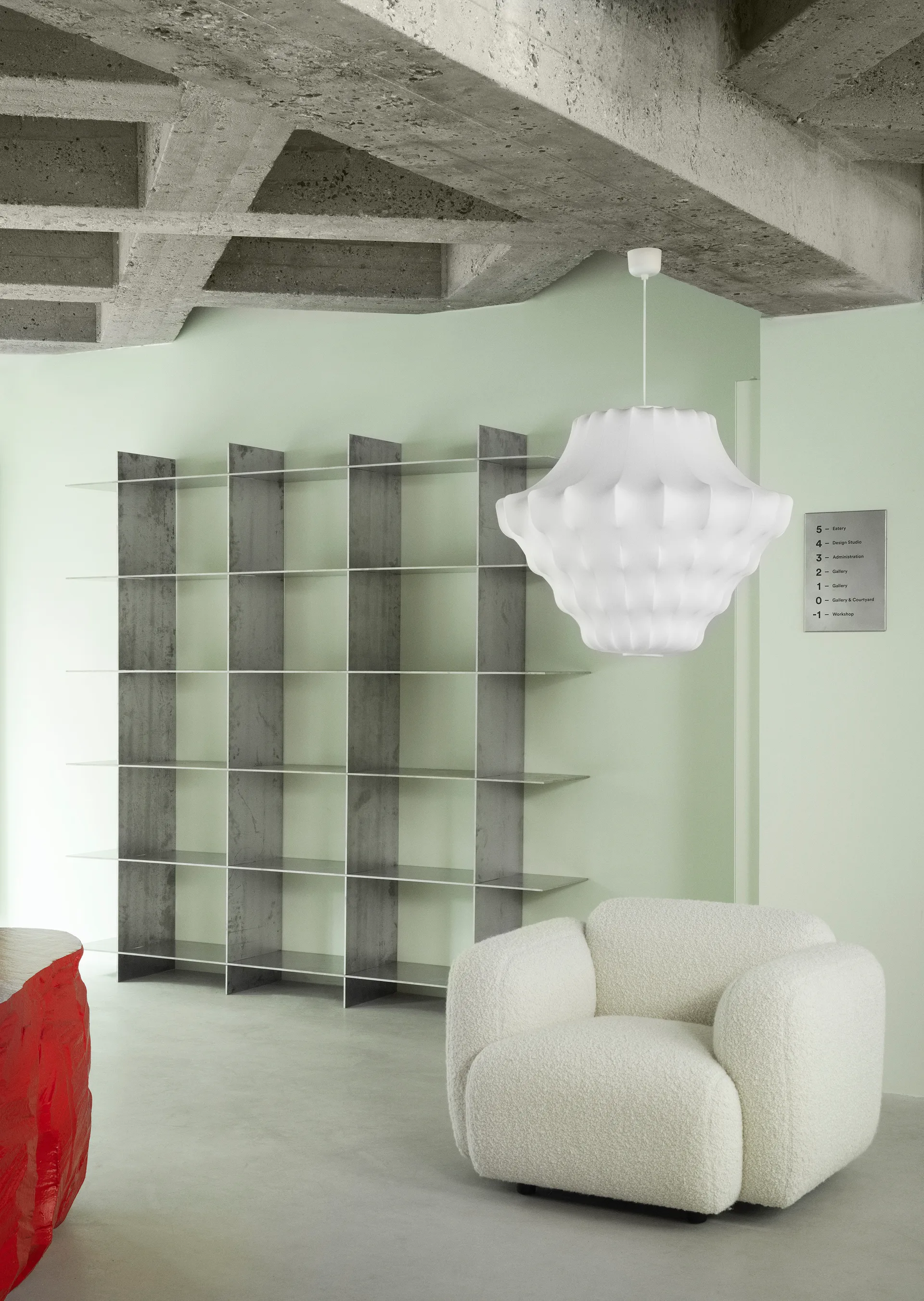 Phantom φωτιστικό οροφής μεγάλο, Λευκό Normann Copenhagen