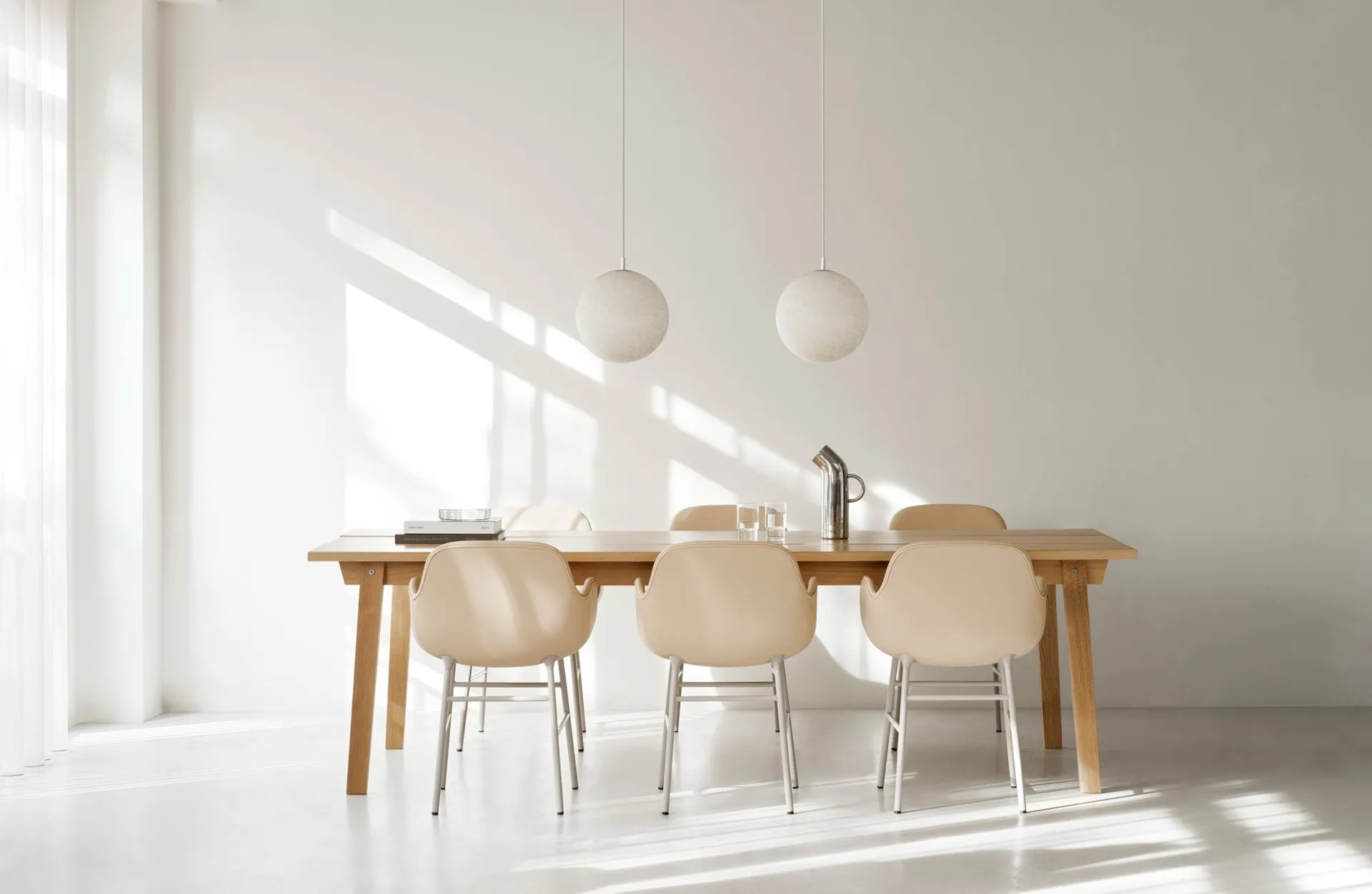 Κρεμαστό φωτιστικό Pix Ø30 cm, Λευκό Normann Copenhagen