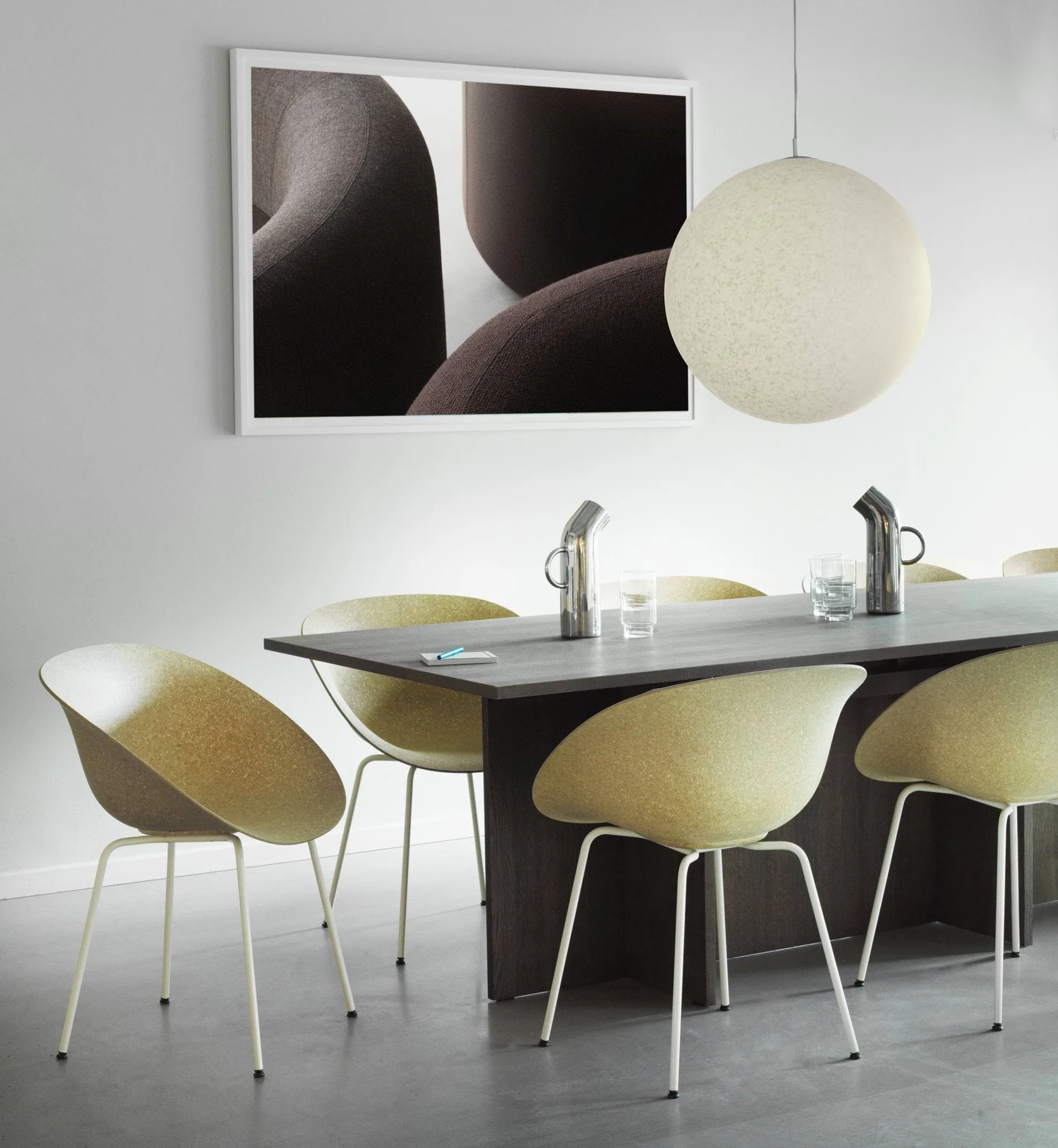 Κρεμαστό φωτιστικό Pix Ø45 cm, Λευκό Normann Copenhagen