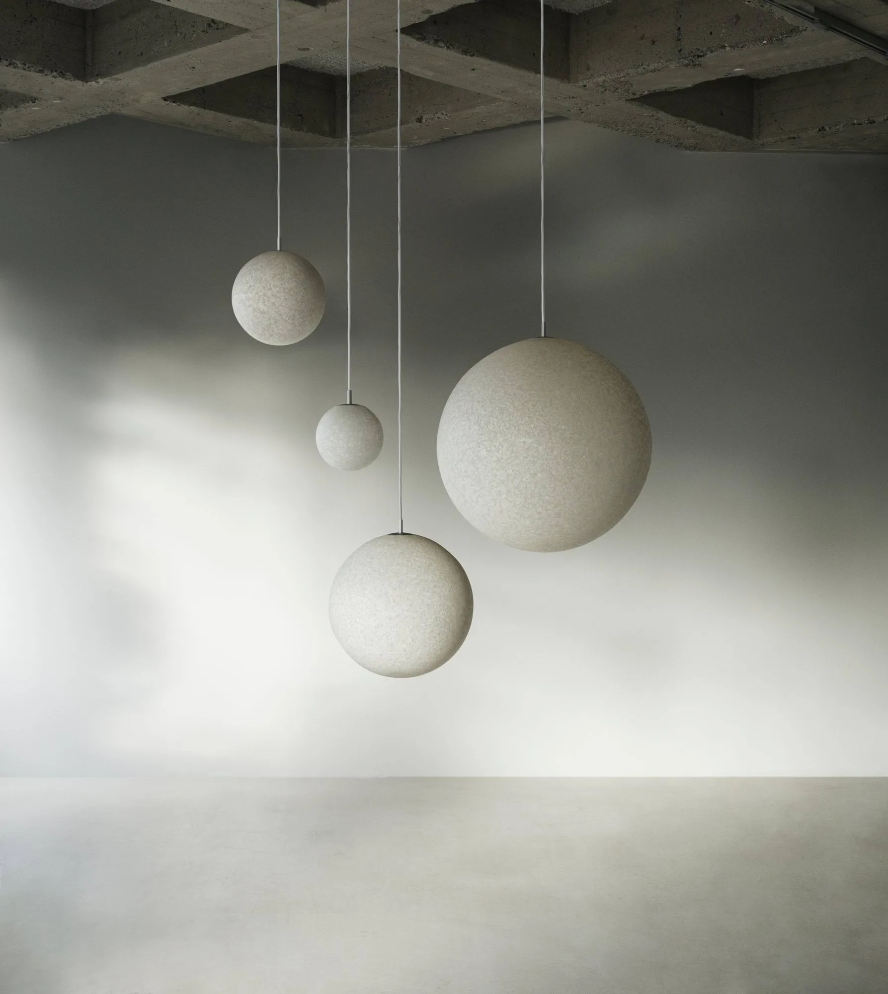 Κρεμαστό φωτιστικό Pix Ø45 cm, Λευκό Normann Copenhagen