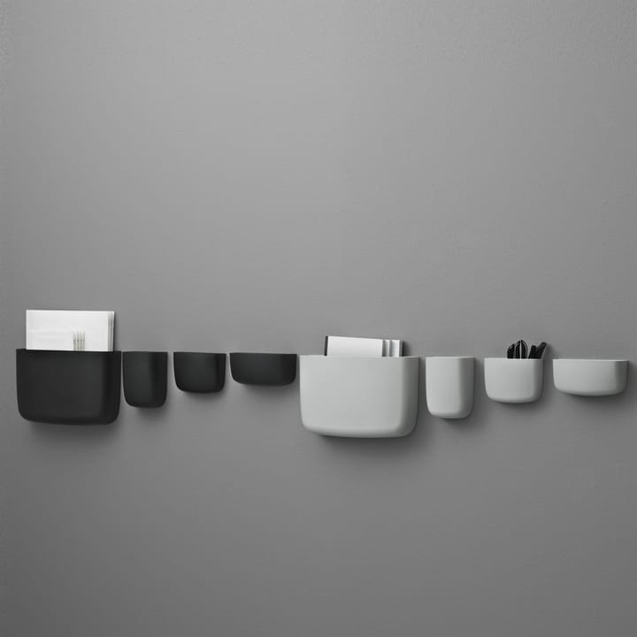 Pocket δοχείο αποθήκευσης μαύρο, αρ 3 Normann Copenhagen