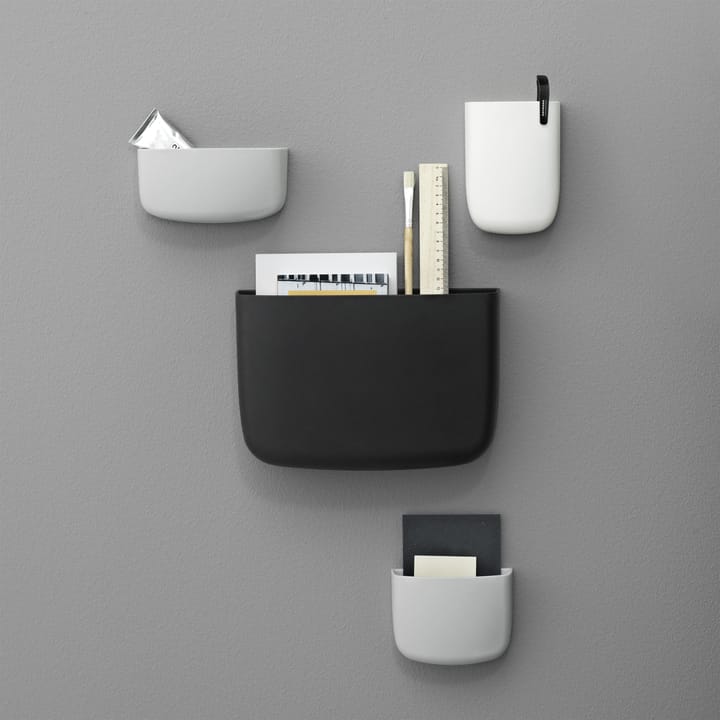 Pocket δοχείο αποθήκευσης μαύρο, αρ 4 Normann Copenhagen