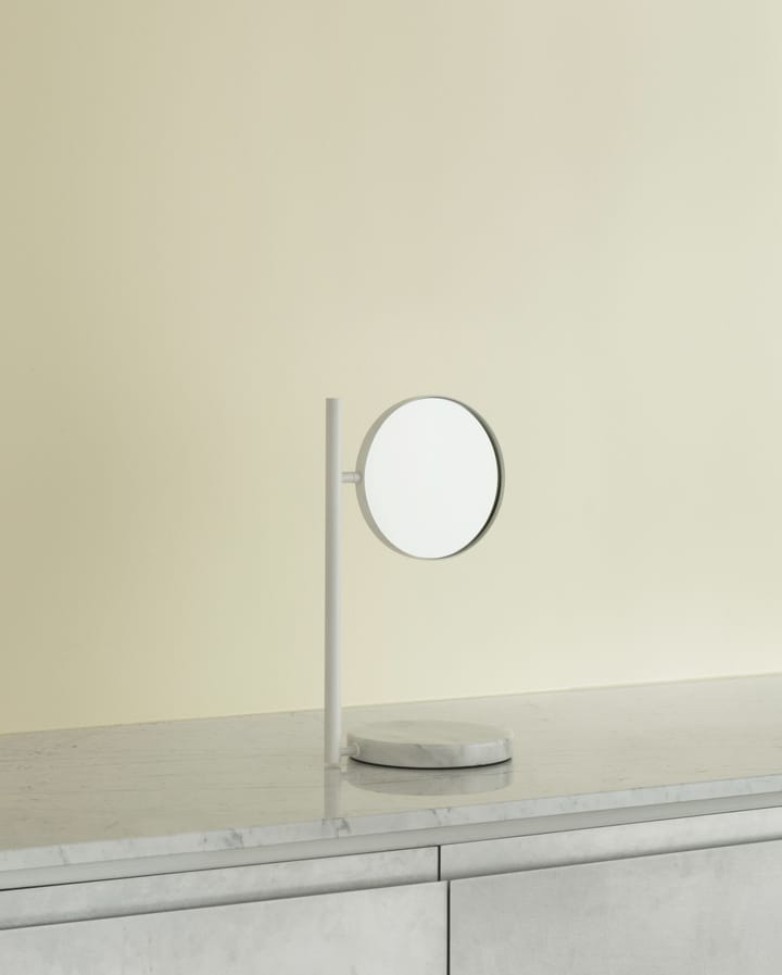 Pose επιτραπέζιος καθρέφτης διπλής όψης - Λευκό - Normann Copenhagen