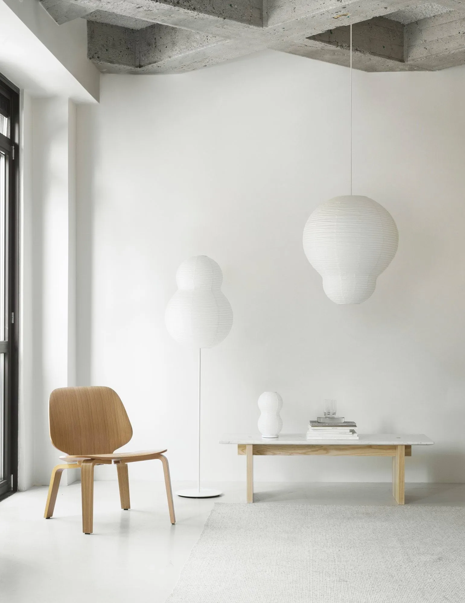 Αμπαζούρ Puff Bubble 35x50 cm, Λευκό Normann Copenhagen