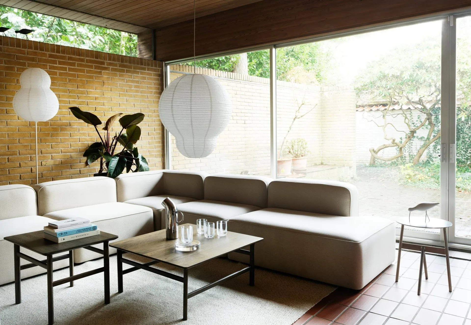 Puff Bulb αμπαζούρ 60x75 cm, Λευκό Normann Copenhagen