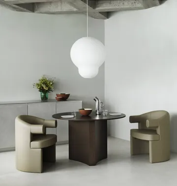 Puff Bulb αμπαζούρ 60x75 cm - Λευκό - Normann Copenhagen
