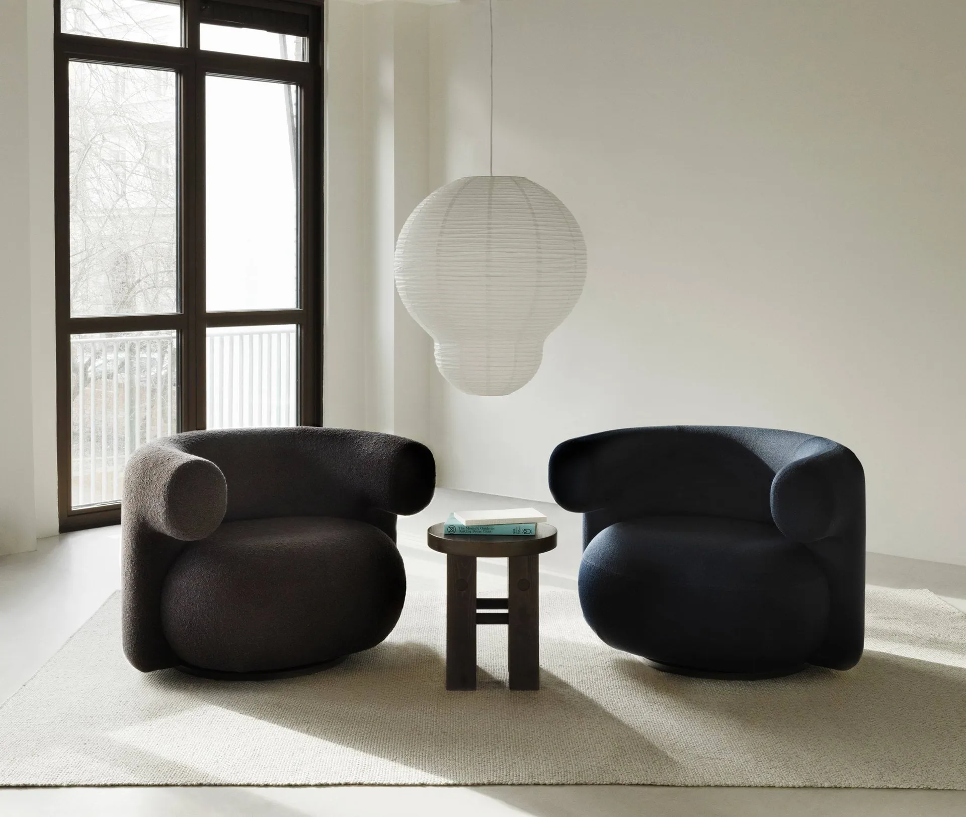 Puff Bulb αμπαζούρ 60x75 cm, Λευκό Normann Copenhagen