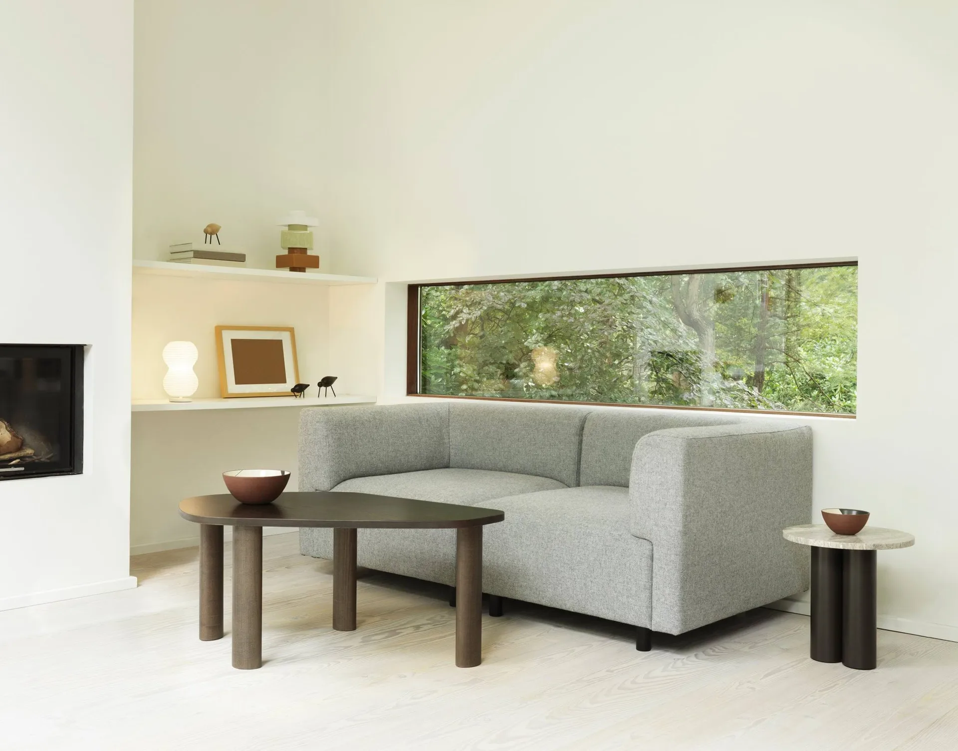 Επιτραπέζιο φωτιστικό Puff Twist 16x28,5 cm, Λευκό Normann Copenhagen
