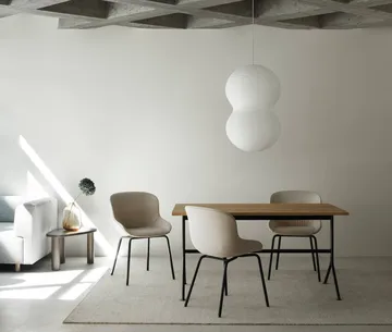 Καπάκι φωτιστικού Puff Twist 50x90 cm - Λευκό - Normann Copenhagen