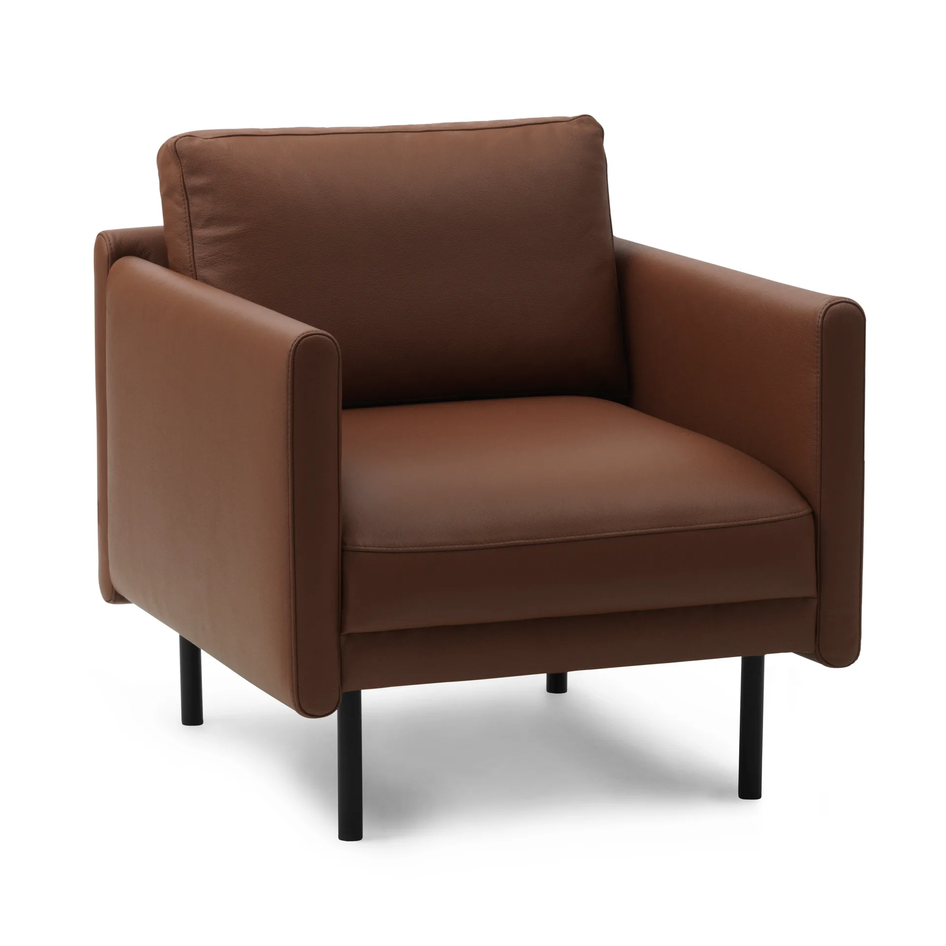 Πολυθρόνα Rar, Omaha leather cognac Normann Copenhagen