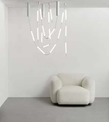 Reb φωτιστικό οροφής 8 - Λευκό - Normann Copenhagen