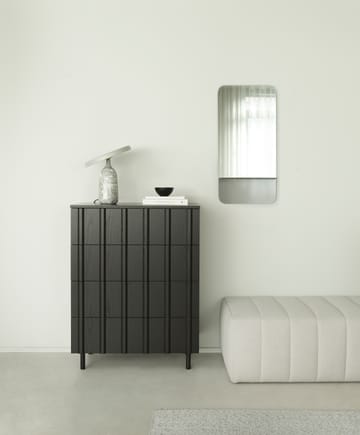 Συρταριέρα Rib με 4 συρτάρια - Soft Black - Normann Copenhagen