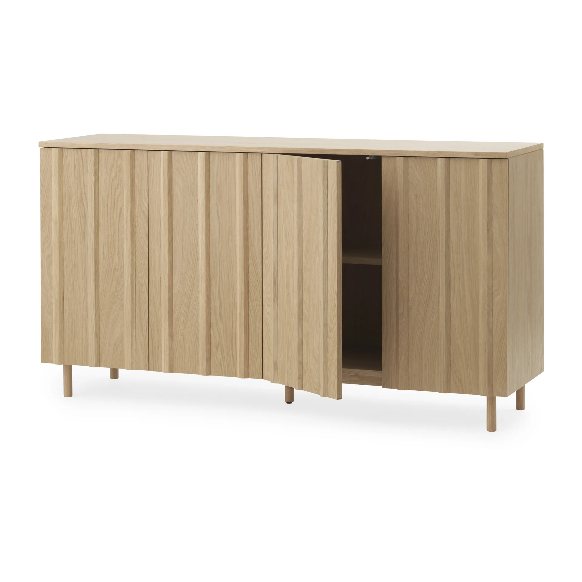 Ντουλάπα Rib 45x159 εκ, Δρυς Normann Copenhagen