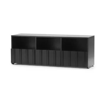 Rib μπουφές hybrid - Soft black,, 44x120x38 εκ. - Normann Copenhagen