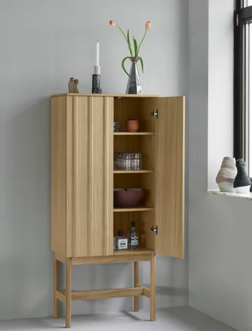 Rib ντουλάπι - Oak, 166,5x70x43 εκ. - Normann Copenhagen