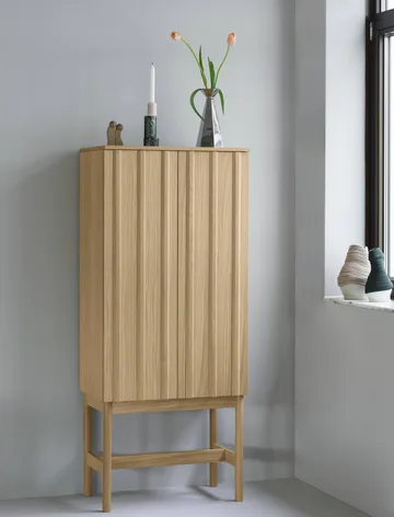 Rib ντουλάπι - Oak, 166,5x70x43 εκ. - Normann Copenhagen