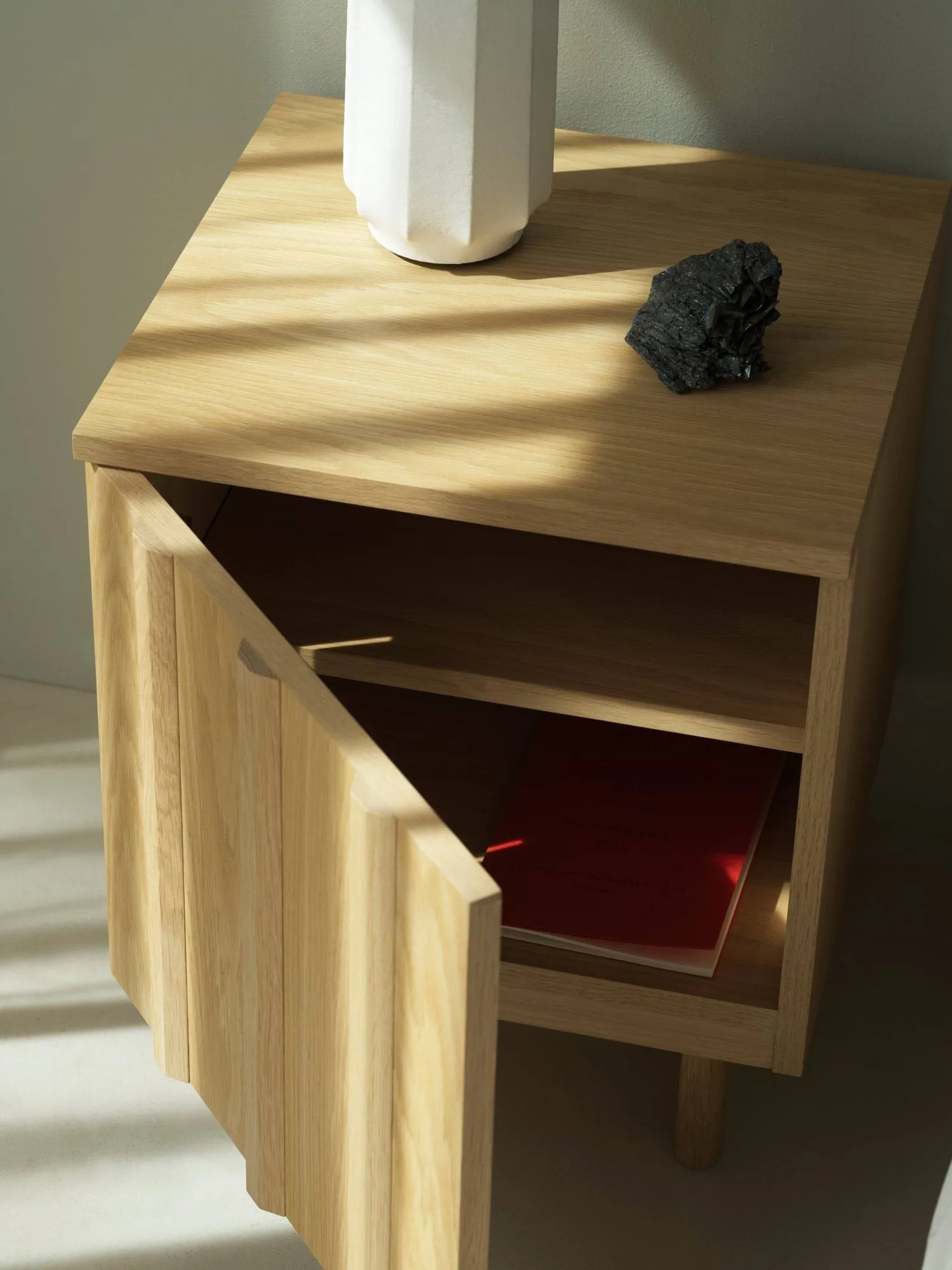 Rib κομοδίνο, Oak, 52x42x40 εκ. Normann Copenhagen