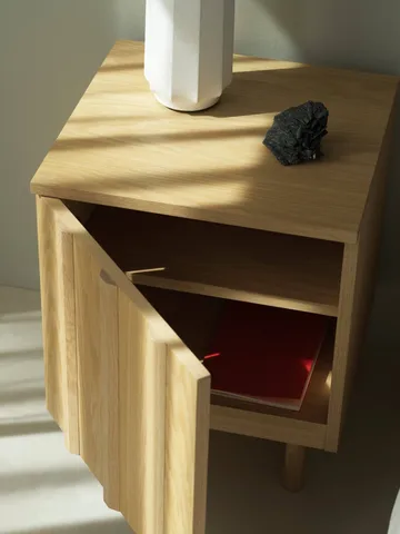 Rib κομοδίνο - Oak, 52x42x40 εκ. - Normann Copenhagen