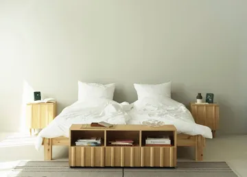 Rib κομοδίνο - Oak, 52x42x40 εκ. - Normann Copenhagen