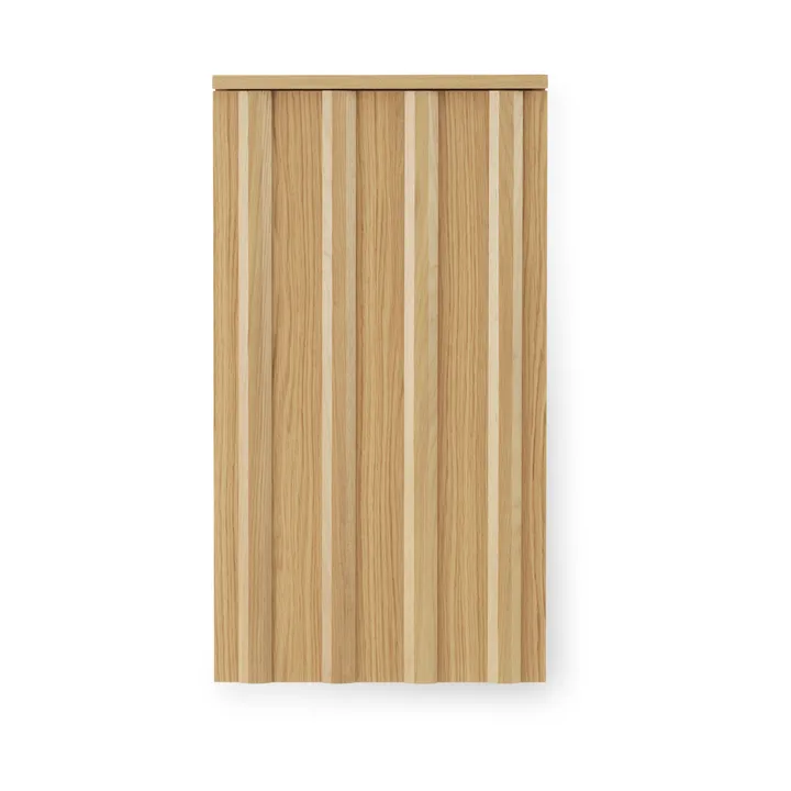 Rib κρεμαστό ντουλάπι τοίχου - Oak, 73x40x23 εκ. - Normann Copenhagen