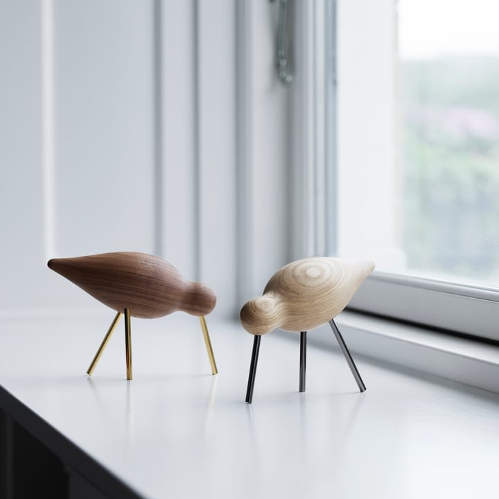 Shorebird από καρυδιά και ορείχαλκο, μεσαίο Normann Copenhagen
